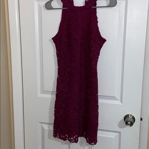 Maroon Dress